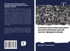 Capa do livro de Самораспространяющийся высокотемпературный синтез ферросплавов 