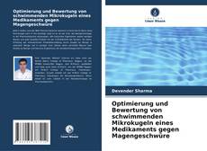 Capa do livro de Optimierung und Bewertung von schwimmenden Mikrokugeln eines Medikaments gegen Magengeschwüre 