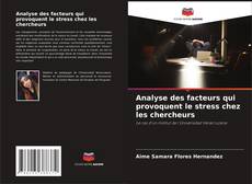 Buchcover von Analyse des facteurs qui provoquent le stress chez les chercheurs