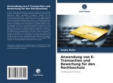 Bookcover of Anwendung von E-Transaction und Bewertung für den Rechtsschutz