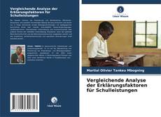 Capa do livro de Vergleichende Analyse der Erklärungsfaktoren für Schulleistungen 