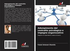 Buchcover von Adempimento del contratto psicologico e impegno organizzativo