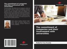 Couverture de The commitment of companies and their involvement with universities