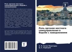 Роль органов местного самоуправления в борьбе с наводнениями的封面