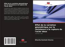 Capa do livro de Effet de la variation géométrique sur la résistance à la rupture de l'acier doux 