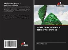 Capa do livro de Storia della chimica e dell'elettrochimica 