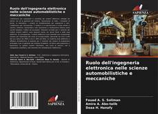 Buchcover von Ruolo dell'ingegneria elettronica nelle scienze automobilistiche e meccaniche
