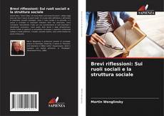 Buchcover von Brevi riflessioni: Sui ruoli sociali e la struttura sociale