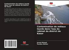 Обложка Contamination de métaux lourds dans l'eau du robinet du district de Kasur