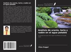 Bookcover of Análisis de uranio, torio y radón en el agua potable