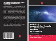 Buchcover von Efeitos da responsabilidade social das empresas na empresa desempenho