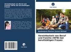 Capa do livro de Vereinbarkeit von Beruf und Familie (WFB) bei berufstätigen Frauen 