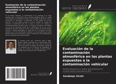 Bookcover of Evaluación de la contaminación atmosférica en las plantas expuestas a la contaminación vehicular