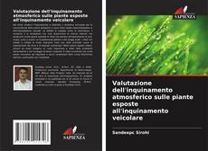 Bookcover of Valutazione dell'inquinamento atmosferico sulle piante esposte all'inquinamento veicolare