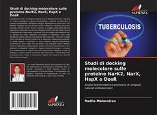 Capa do livro de Studi di docking molecolare sulle proteine NarK2, NarX, HspX e DosR 