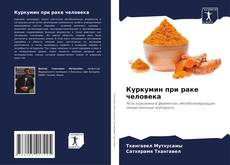 Capa do livro de Куркумин при раке человека 