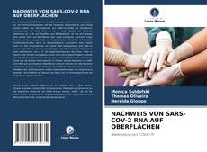 Buchcover von NACHWEIS VON SARS-COV-2 RNA AUF OBERFLÄCHEN