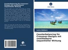 Portada del libro de Counterbalancing für Crossover-Designs mit unmittelbarer sequentieller Wirkung