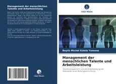 Copertina di Management der menschlichen Talente und Arbeitsleistung