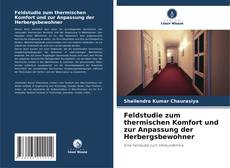 Buchcover von Feldstudie zum thermischen Komfort und zur Anpassung der Herbergsbewohner