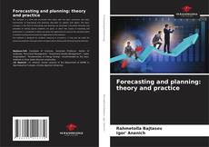 Capa do livro de Forecasting and planning: theory and practice 