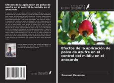 Buchcover von Efectos de la aplicación de polvo de azufre en el control del mildiu en el anacardo