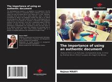 Copertina di The importance of using an authentic document