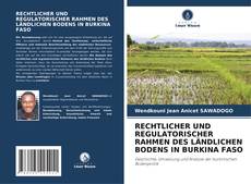 Bookcover of RECHTLICHER UND REGULATORISCHER RAHMEN DES LÄNDLICHEN BODENS IN BURKINA FASO
