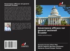 Bookcover of Governance efficace nei governi sezionali Ecuador