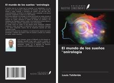 El mundo de los sueños 'onirología kitap kapağı