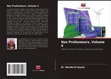Обложка Nos Professeurs, Volume 4