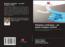Buchcover von Relation centrique - un point d'appui central