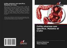 Capa do livro de Colite ulcerosa non specifica. Malattia di Crohn 