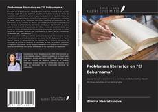 Обложка Problemas literarios en "El Baburnama".