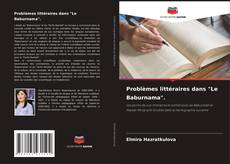 Copertina di Problèmes littéraires dans "Le Baburnama".