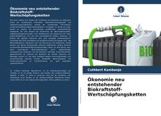 Ökonomie neu entstehender Biokraftstoff-Wertschöpfungsketten kitap kapağı