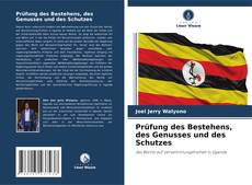 Bookcover of Prüfung des Bestehens, des Genusses und des Schutzes
