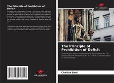 Couverture de The Principle of Prohibition of Deficit