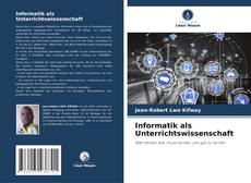 Informatik als Unterrichtswissenschaft kitap kapağı