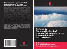 Buchcover von Síntese de Nanopartículas ZnO usando Extracto de Haste Intermediário de Sarcostemma