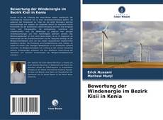 Bewertung der Windenergie im Bezirk Kisii in Kenia kitap kapağı