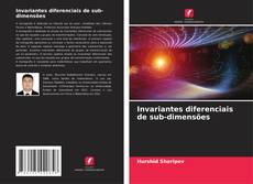 Capa do livro de Invariantes diferenciais de sub-dimensões 