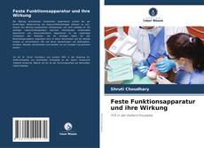Capa do livro de Feste Funktionsapparatur und ihre Wirkung 