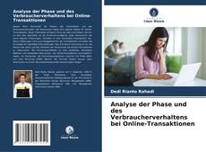 Buchcover von Analyse der Phase und des Verbraucherverhaltens bei Online-Transaktionen