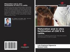 Copertina di Maturation and in vitro fertilization of COC'S in cattle.