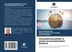 Buchcover von Umweltkriminalität in einem transnationalen Kontext