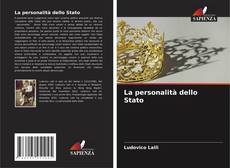 Bookcover of La personalità dello Stato