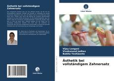 Bookcover of Ästhetik bei vollständigem Zahnersatz