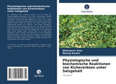 Capa do livro de Physiologische und biochemische Reaktionen von Kichererbsen unter Salzgehalt 