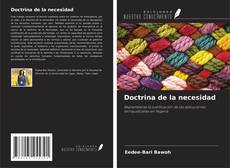 Buchcover von Doctrina de la necesidad